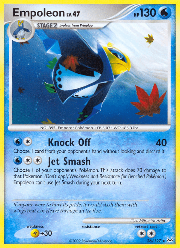 Carta Pokémon Empoleon 26