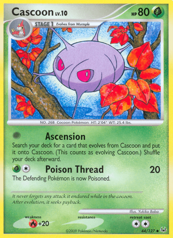Carta Pokémon Cascoon 44