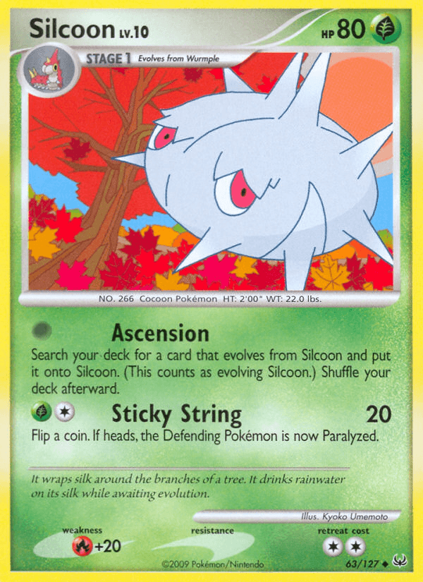Carta Pokémon Silcoon 63
