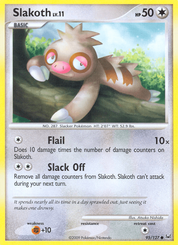 Carta Pokémon Slakoth 95