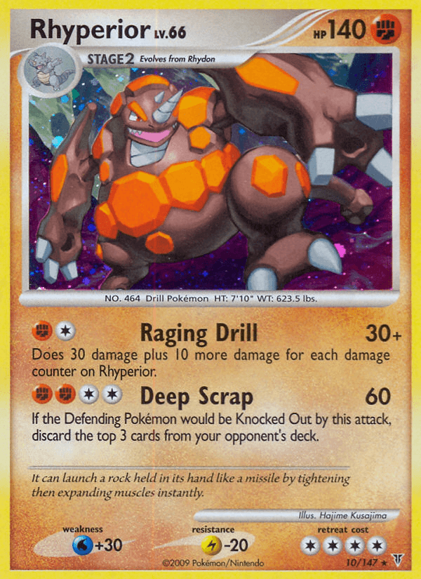 Carta Pokémon Rhyperior 10