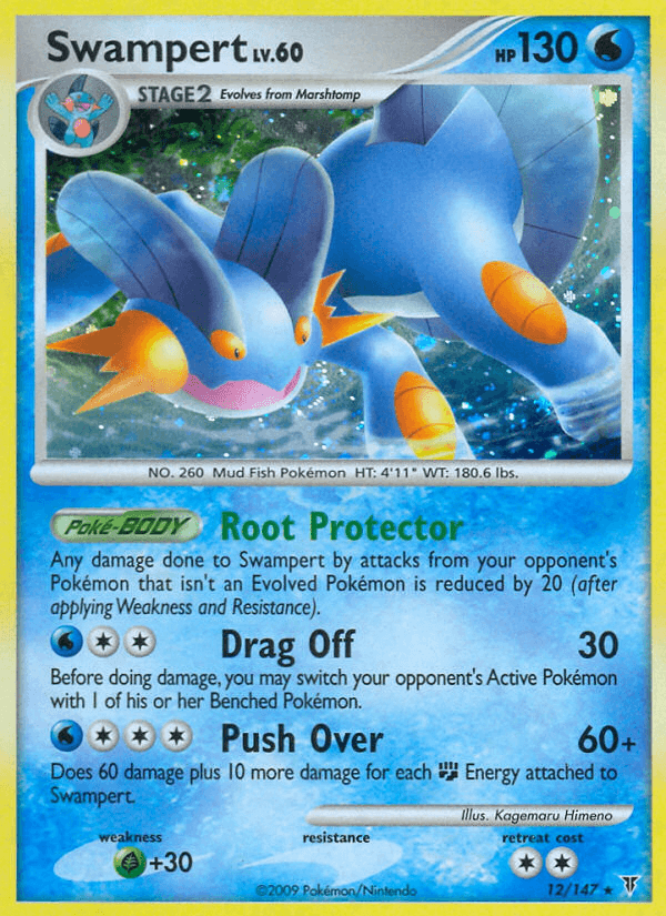 Carta Pokémon Swampert 12