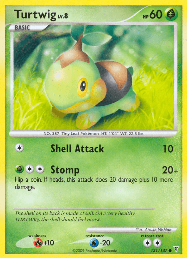 Carta Pokémon Turtwig 131