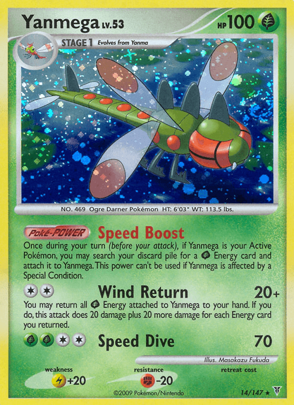 Carta Pokémon Yanmega 14