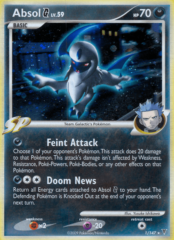 Carta Pokémon Absol G 1