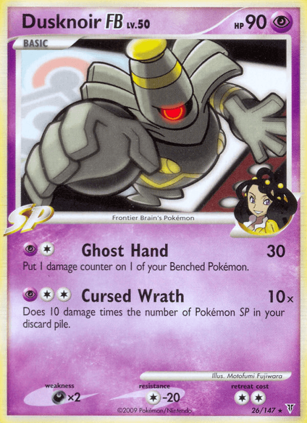 Carta Pokémon Dusknoir FB