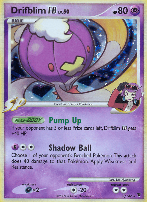 Carta Pokémon Drifblim FB 3