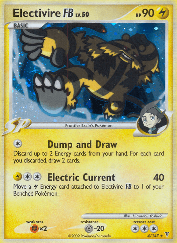 Carta Pokémon Electivire FB 4