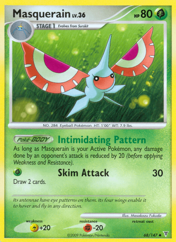 Carta Pokémon Masquerain 68