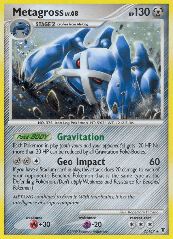 Carta Pokémon Metagross 7