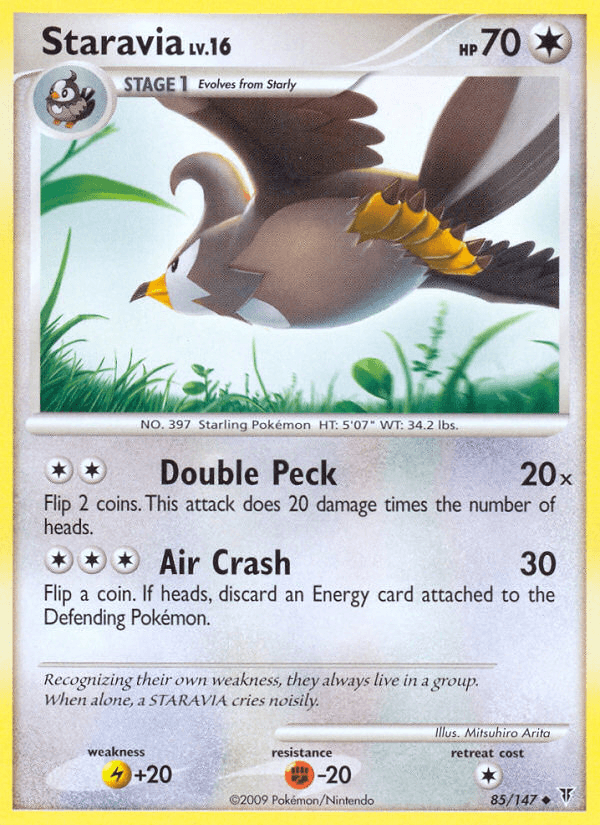 Carta Pokémon Staravia 85