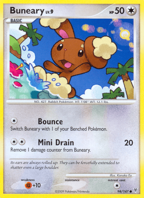 Carta Pokémon Buneary 94
