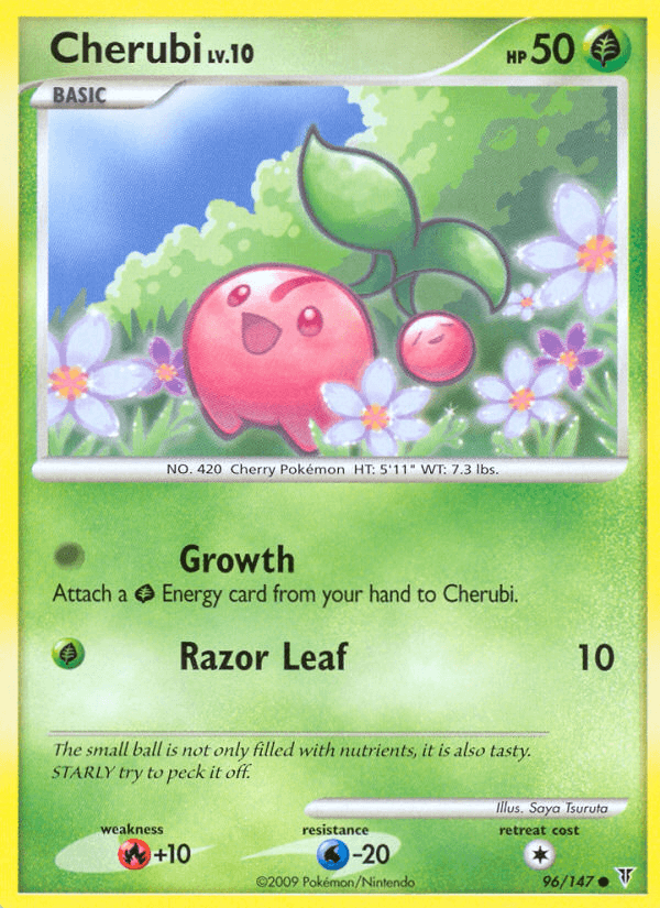 Carta Pokémon Cherubi 96