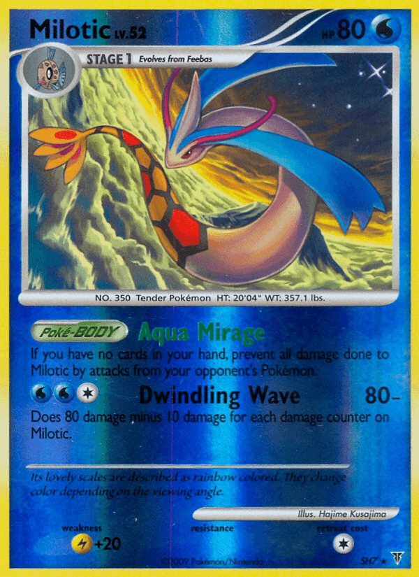 Carta Pokémon Milotic SH7