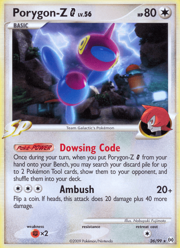 Carta Pokémon Porygon-Z G 26