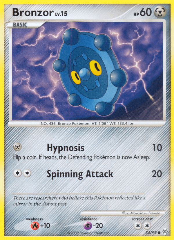 Carta Pokémon Bronzor 54