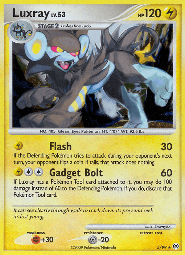 Carta Pokémon Luxray 5