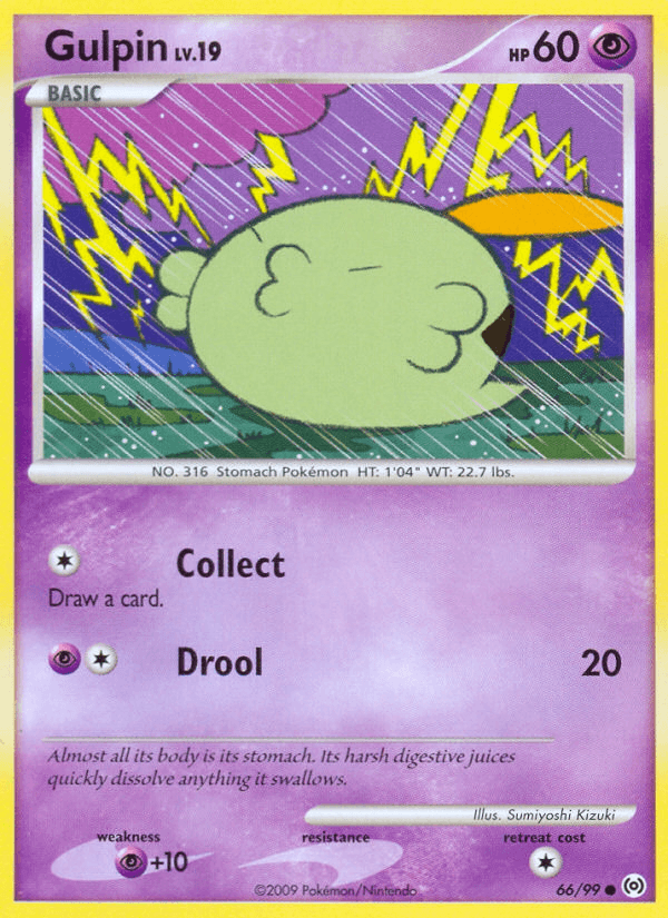 Carta Pokémon Gulpin 66
