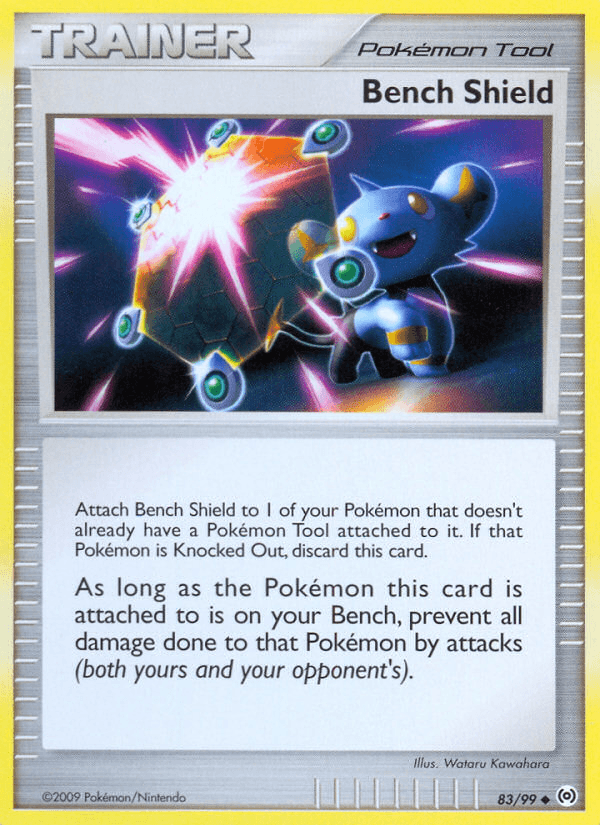 Carta Pokémon Bench Shield 83 de Arceus