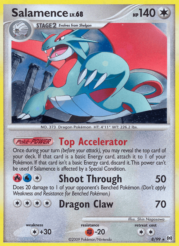 Carta Pokémon Salamence 8