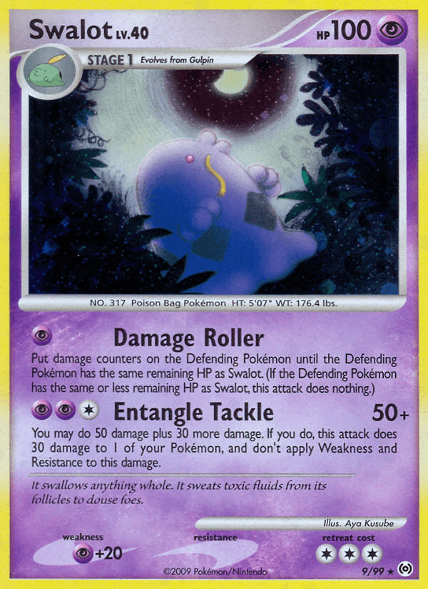 Carta Pokémon Swalot 9