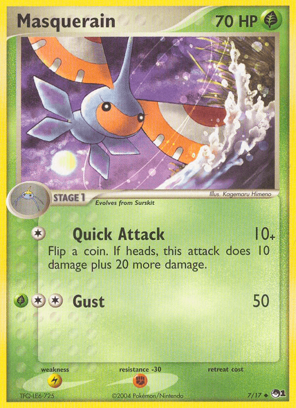 Carta Pokémon Masquerain 7
