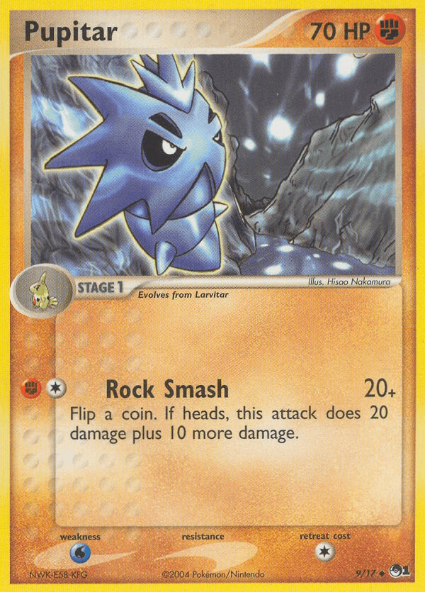 Carta Pokémon Pupitar 9
