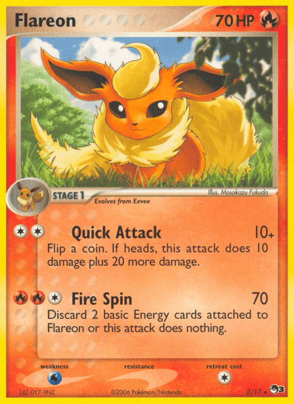 Carta Pokémon Flareon 2