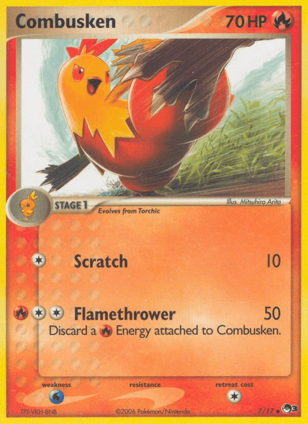 Carta Pokémon Combusken 7