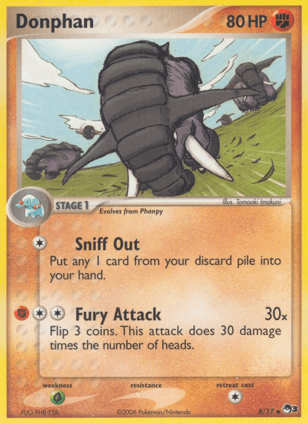 Carta Pokémon Donphan 8