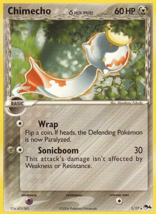 Carta Pokémon Chimecho δ 1
