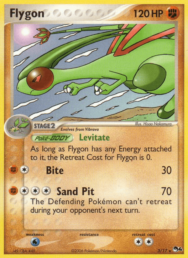 Carta Pokémon Flygon 3