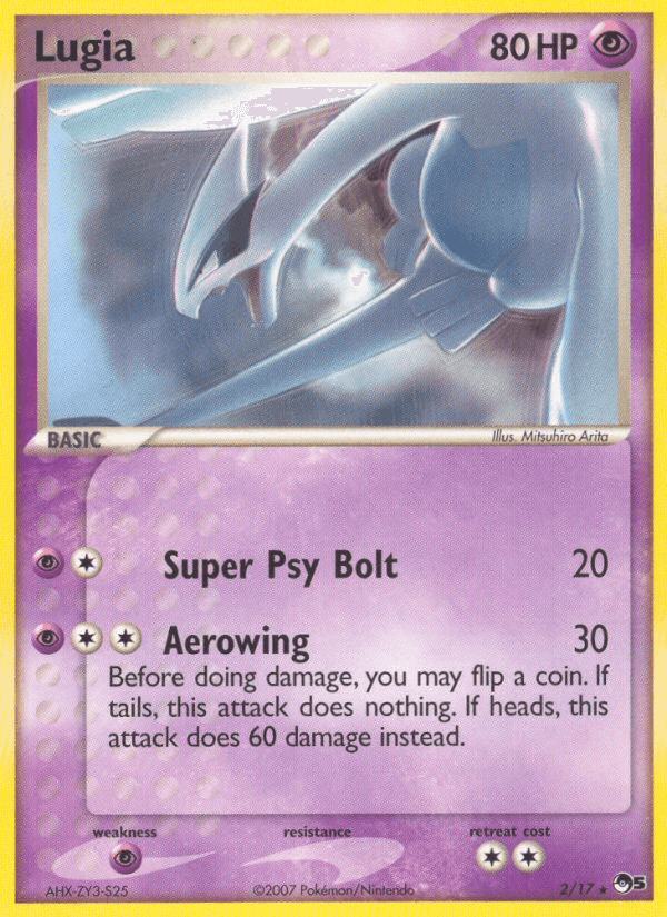 Carta Pokémon Lugia 2