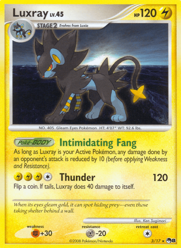 Carta Pokémon Luxray 3
