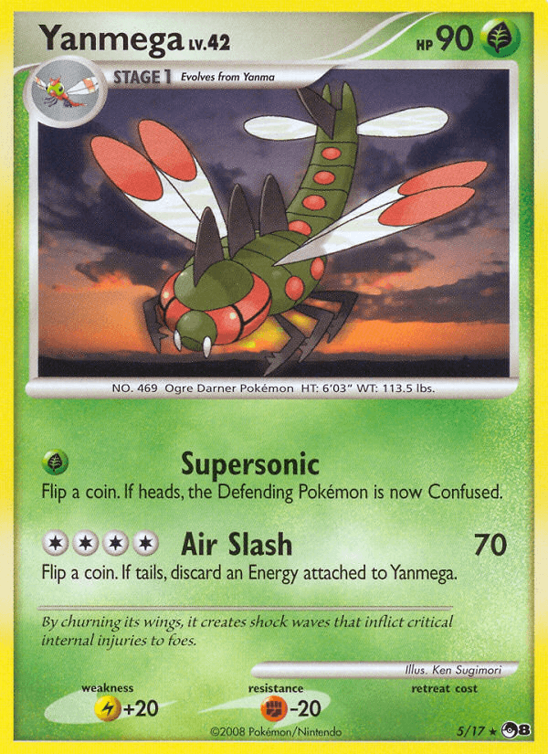 Carta Pokémon Yanmega 5