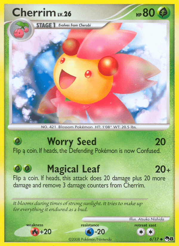 Carta Pokémon Cherrim 6