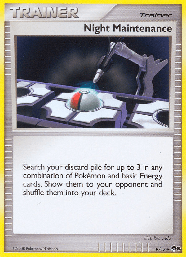 Carta Pokémon Night Maintenance 9