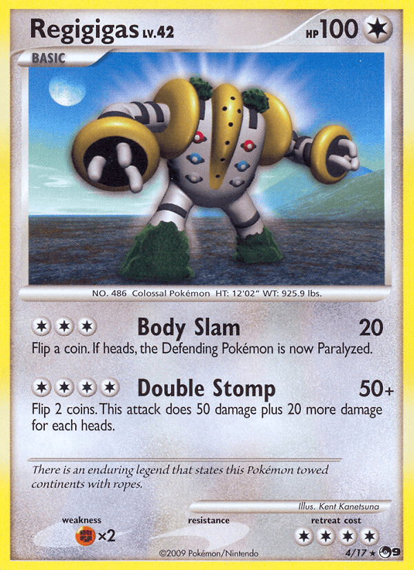 Carta Pokémon Regigigas 4