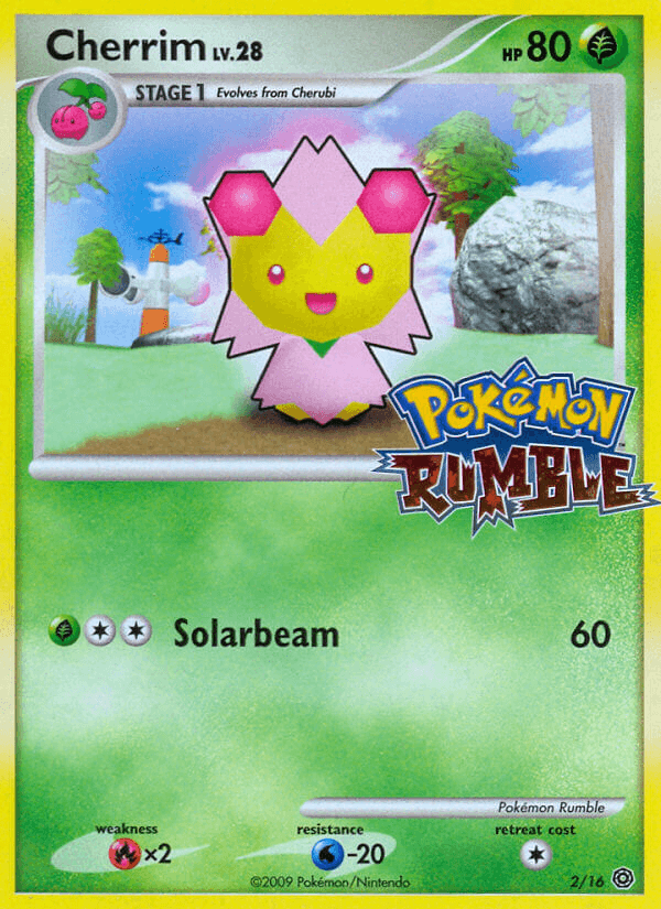 Carta Pokémon Cherrim 2