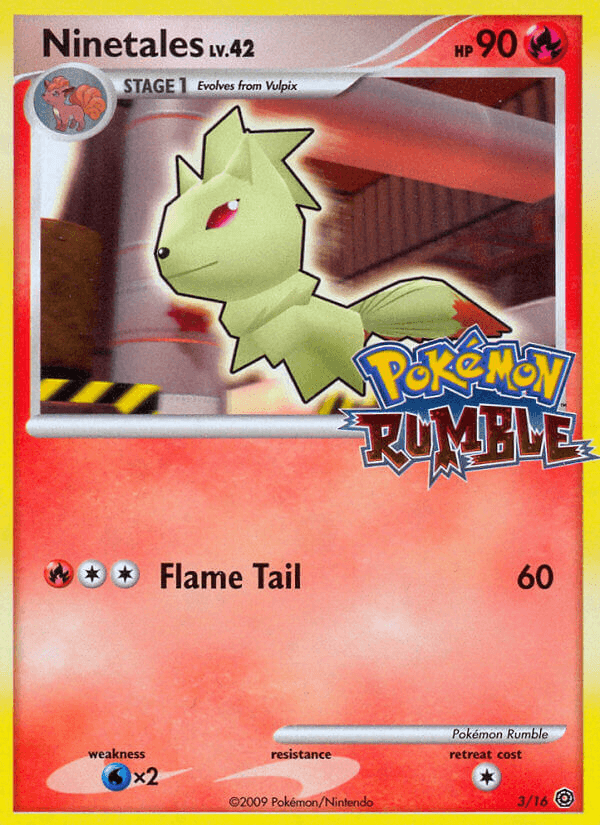 Carta Pokémon Ninetales 3