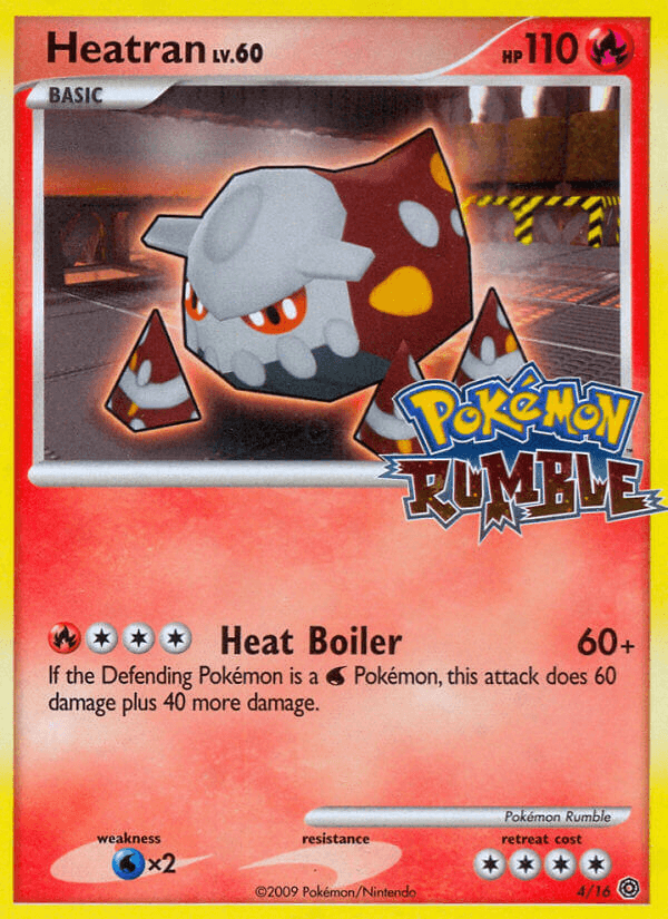 Carta Pokémon Heatran 4
