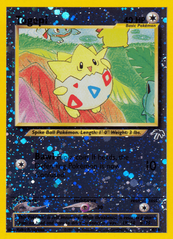 Carta Pokémon Togepi 4 de Southern Islands