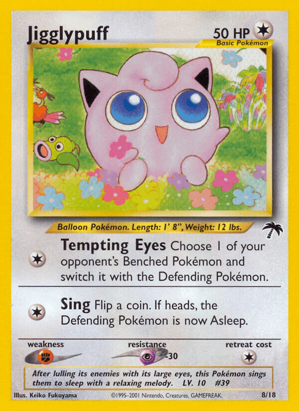 Carta Pokémon Jigglypuff 8
