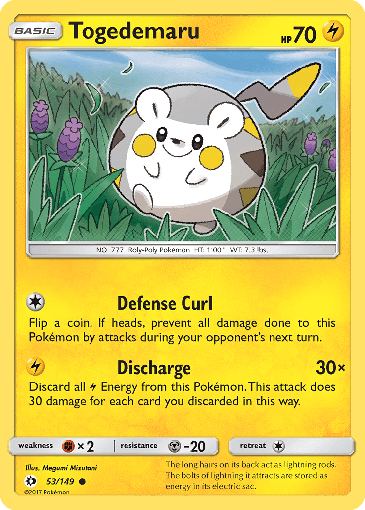 Carta Pokémon Togedemaru