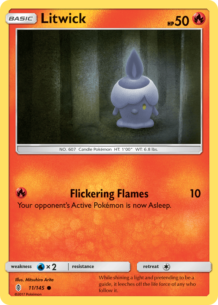 Carta Pokémon Litwick 11