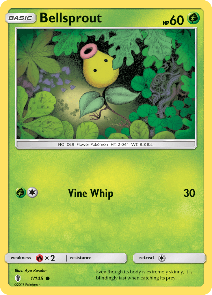 Carta Pokémon Bellsprout 1