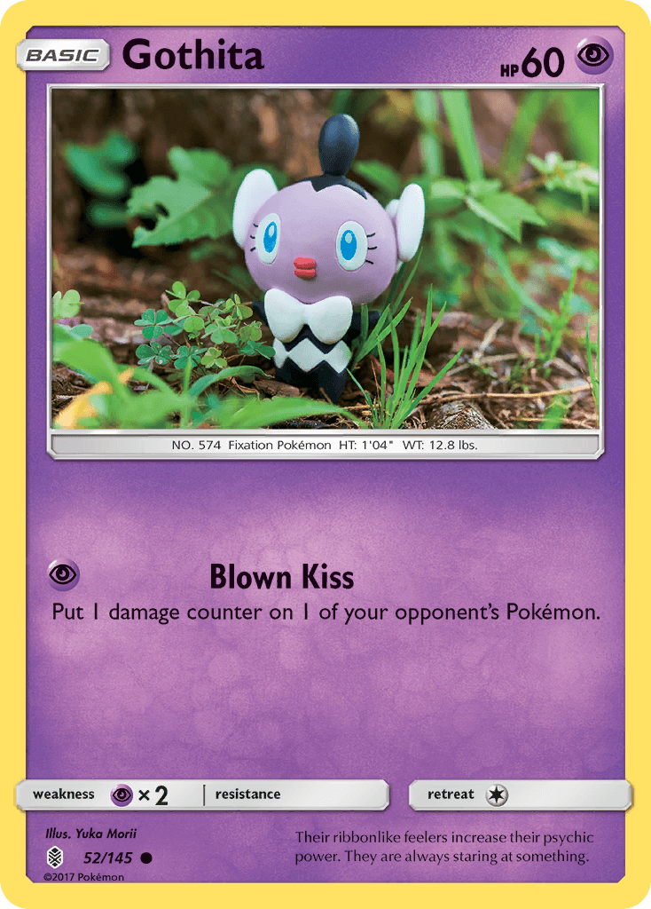 Carta Pokémon Gothita 52