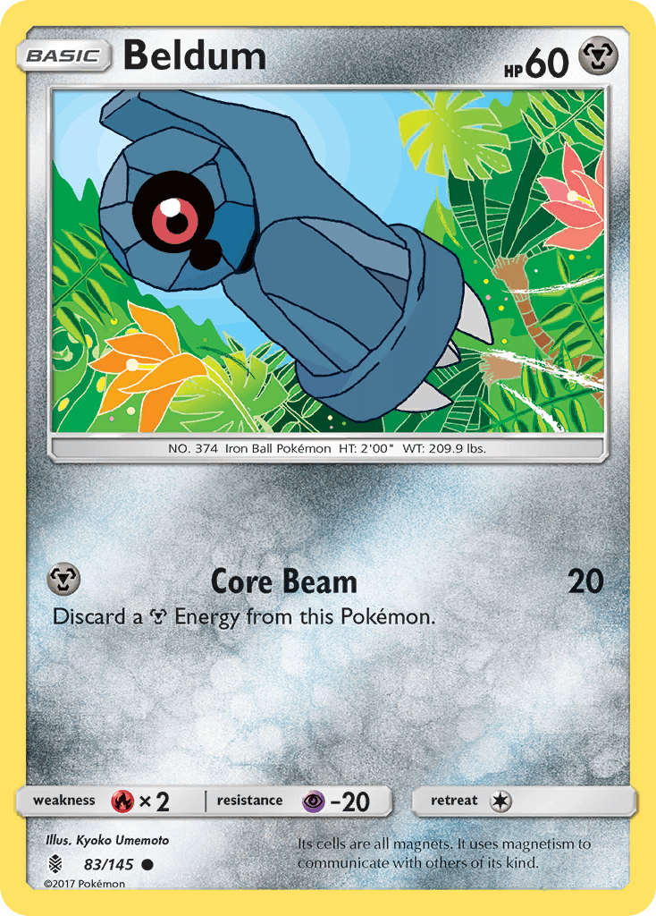 Carta Pokémon Beldum 83