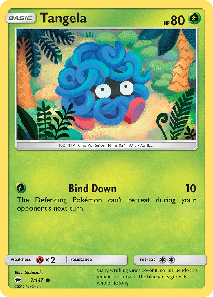 Carta Pokémon Tangela 7