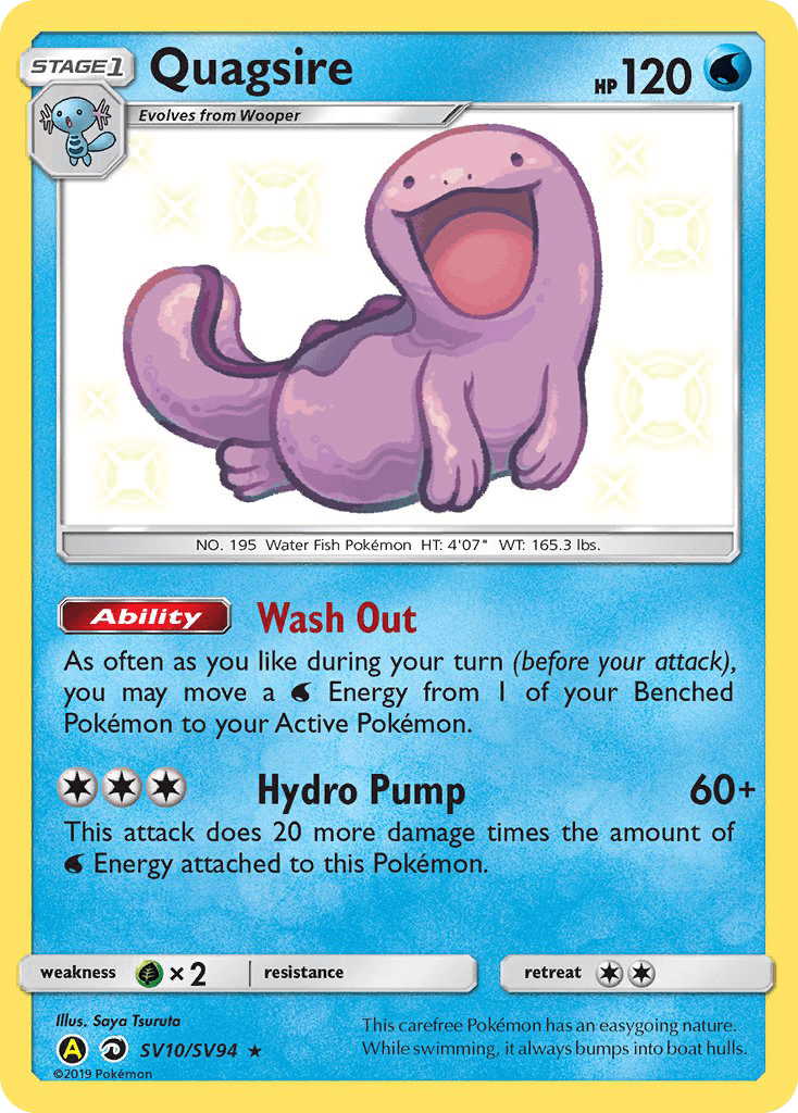 Carta Pokémon Quagsire SV10